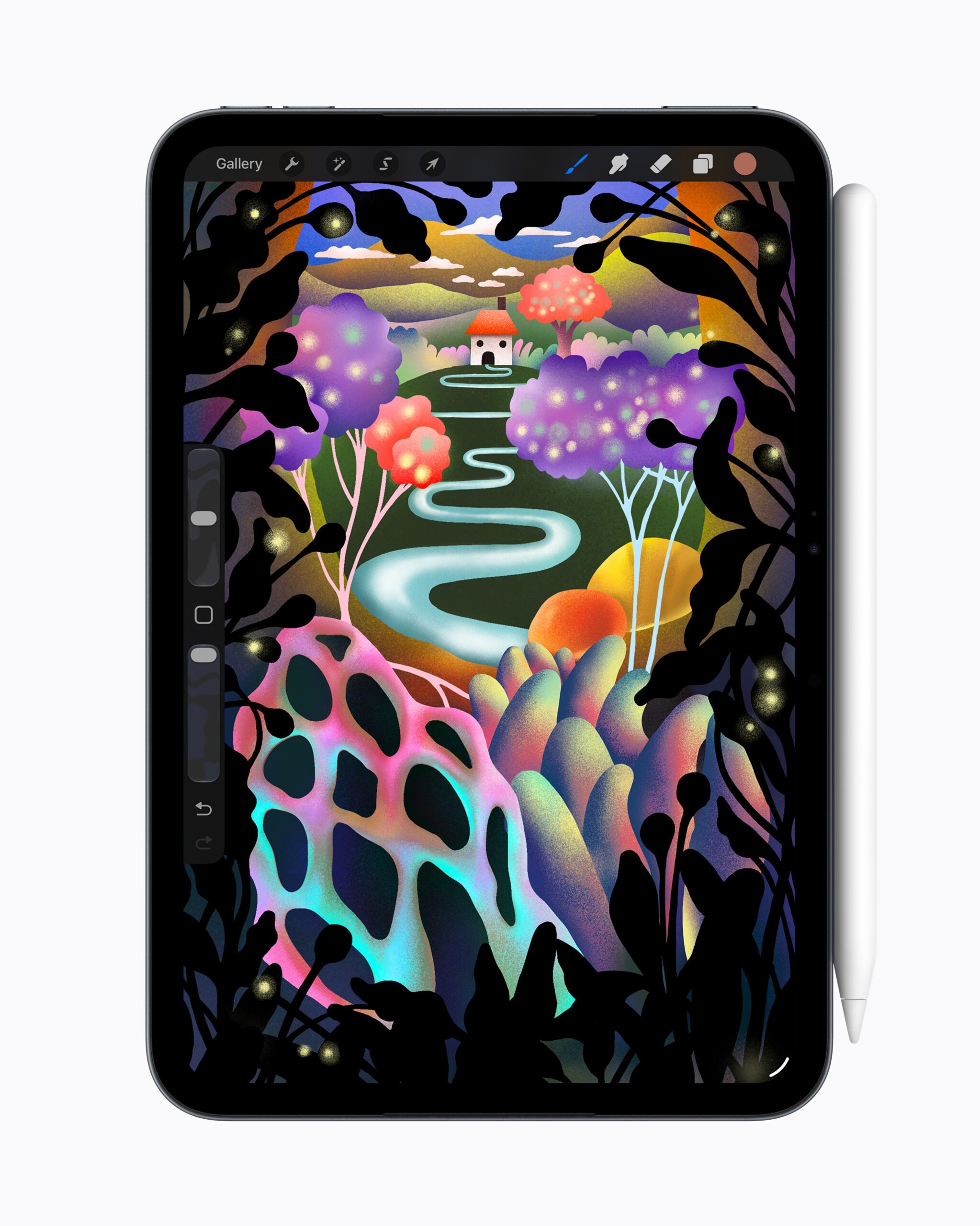 支援 Apple Pencil Pro 與 Apple Pencil(USB-C),配件另售。